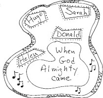 Andy--Black-and-White-Drawing - When God Almighty Came